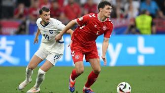 欧洲杯集锦——第二出线！丹麦0-0塞尔维亚取3连平 丹麦将战德国 塞尔维亚出局