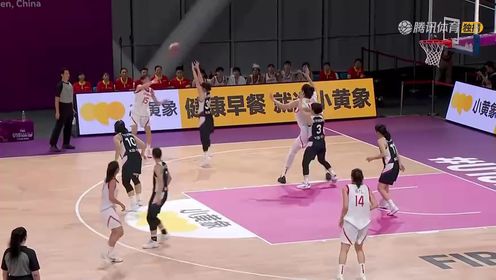 U18中国女篮集锦：挺进亚洲杯决赛 张子宇25投仅17中爆砍34分16板5助！