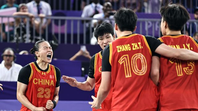 2024-07-31 三人篮球女子小组赛 法国vs中国 比赛录像+视频集锦